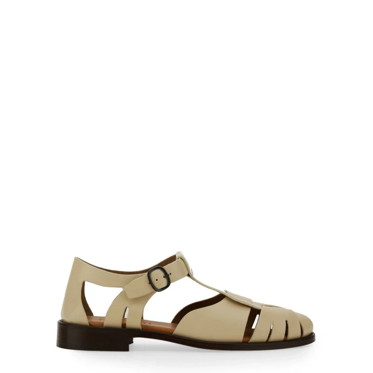 Heeled Sandal Woman color Leather (WFPESCTAN)