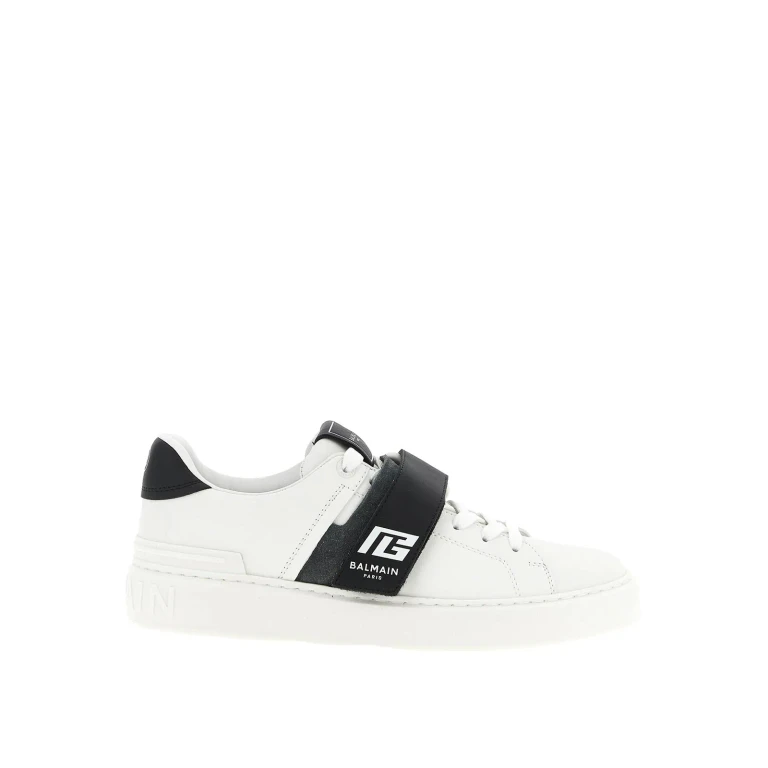 Balmain Baskets - Blanc