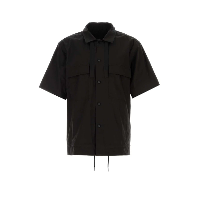 Sacai Shirts Beige Cotone - Men