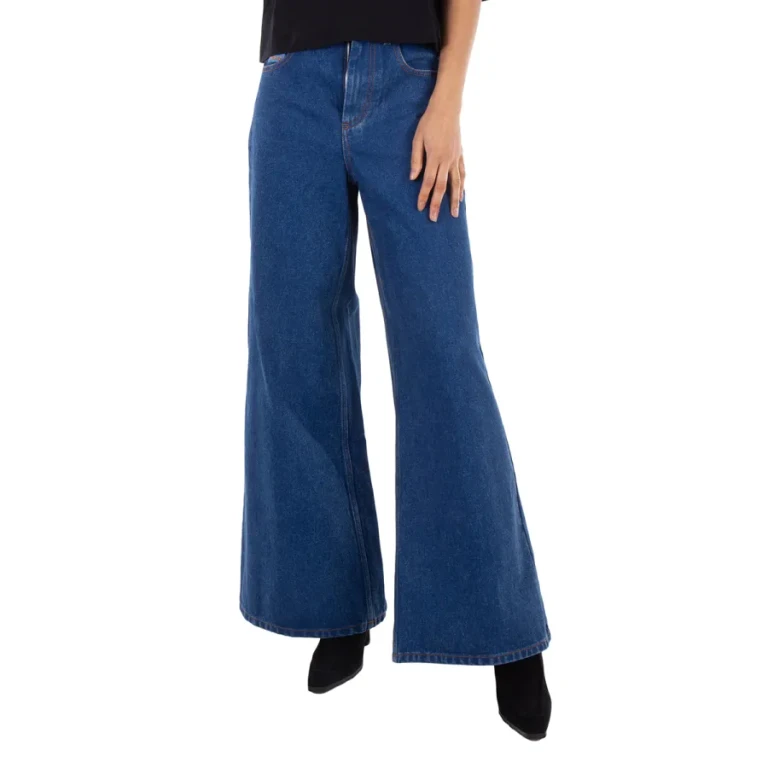 Marni Organic Denim Wide-Leg Jeans