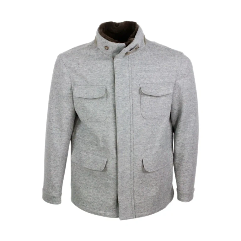 Barba Napoli Veste Casual - Gris