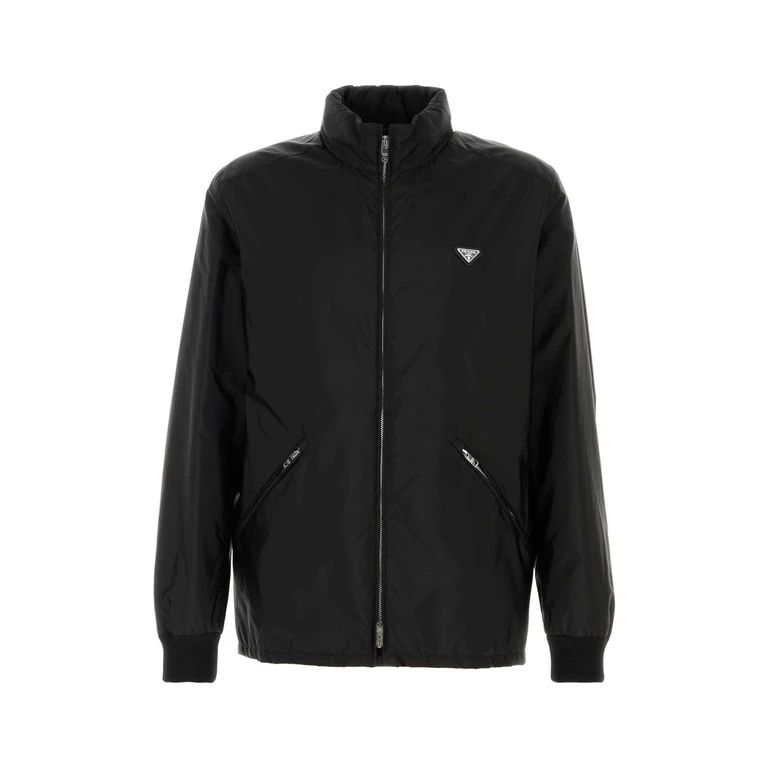 Prada Black Re-Nylon Jacket Nero Giubbini - Men