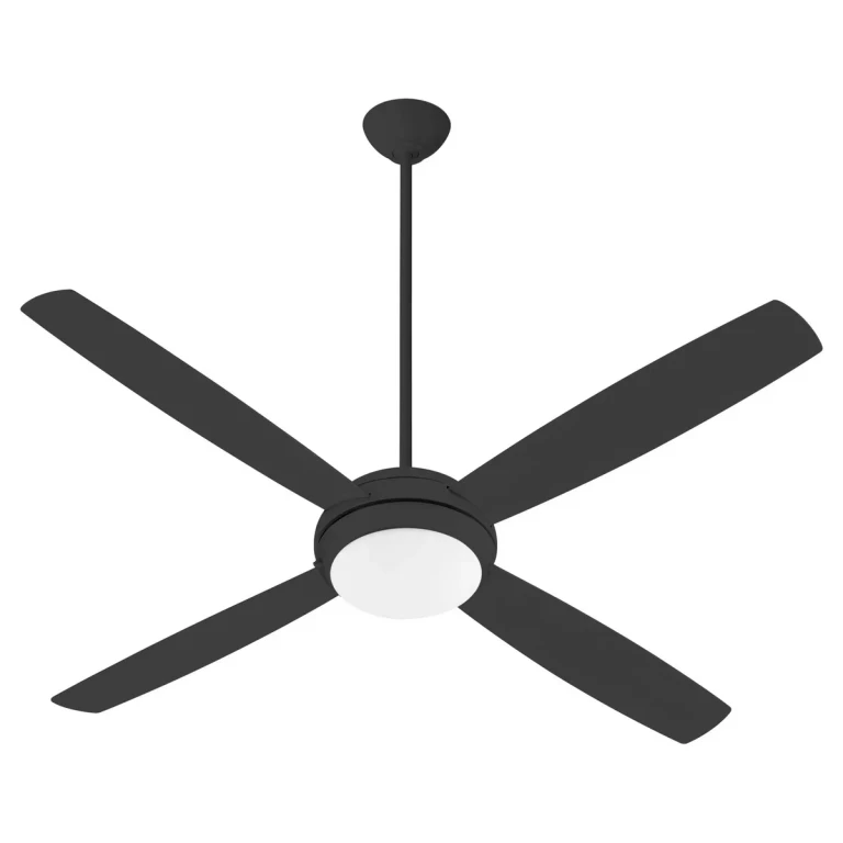 Matte Black 60" Ceiling Fan from the Expo Collection