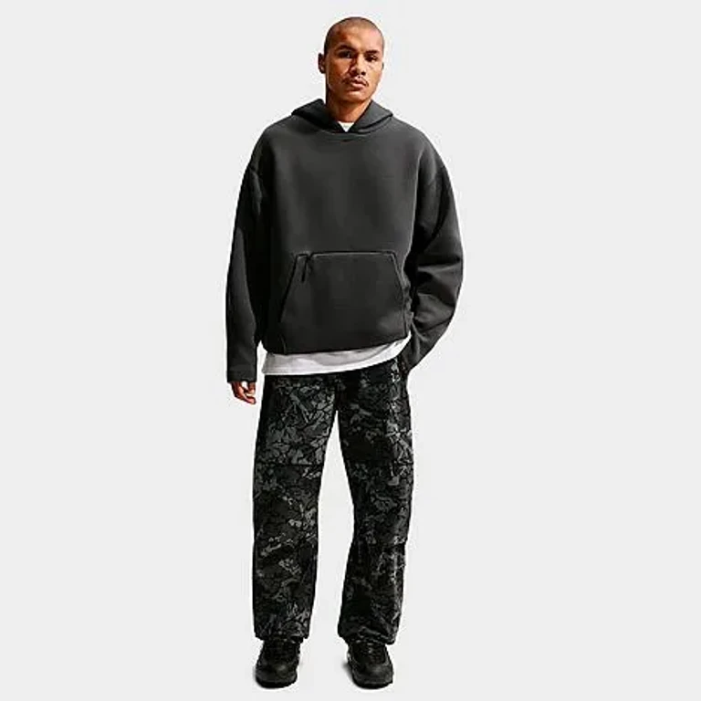 Nike Men's Tech Dri-FIT Allover Camo Print Woven Pants in Black Size: XS