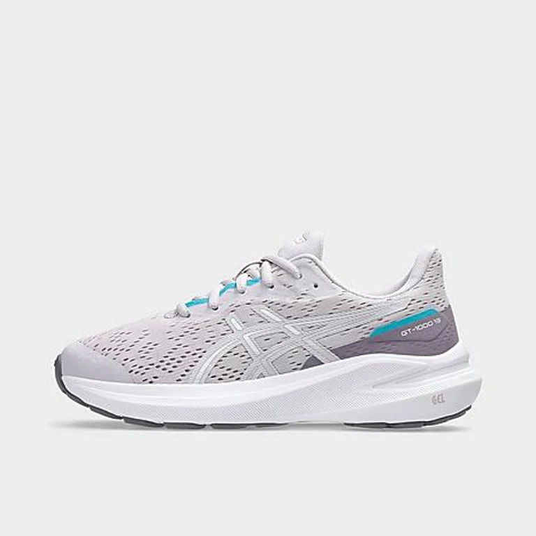 Asics Big Kids GT-1000 13 Running Shoes in Dusk Violet/White Size: 1.0
