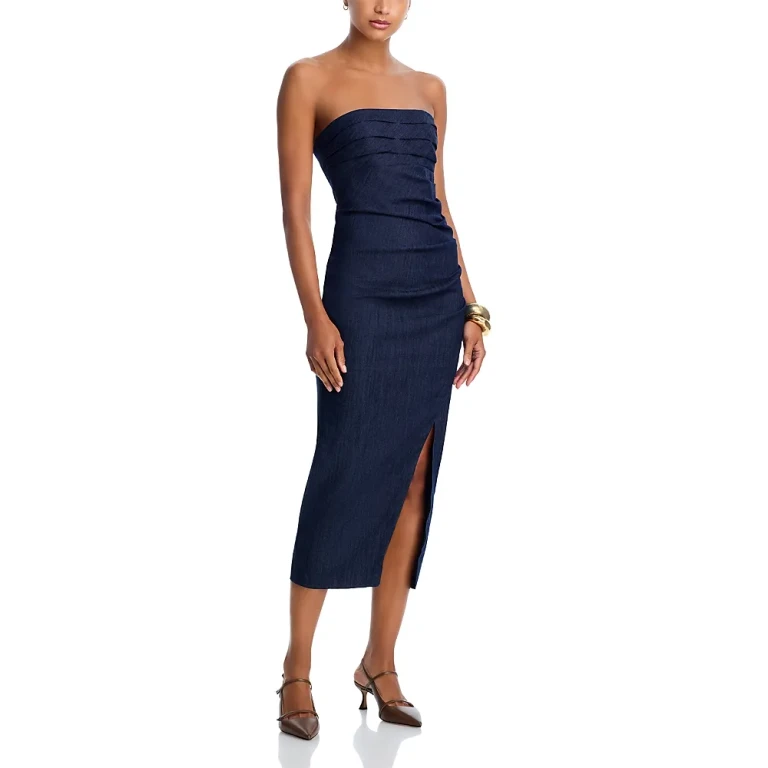 Cinq a Sept Indigo Denim Adira Dress