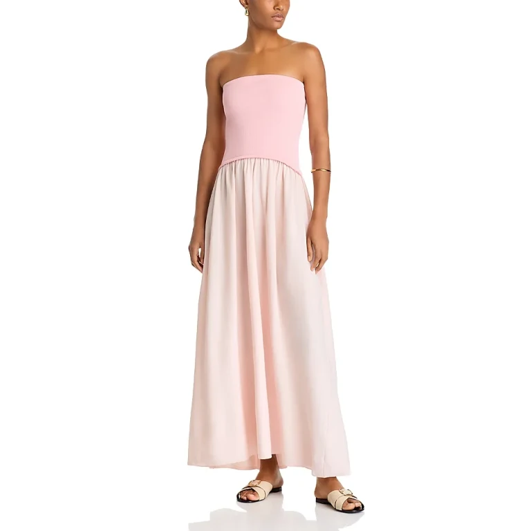 Solid & Striped Strapless Soglio Dress - Exclusive