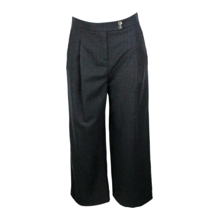 Eleventy Pantalons Décontractés - Blanc