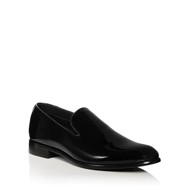Men's Formal Patent Leather Slip On Dress Shoes - Exclusive