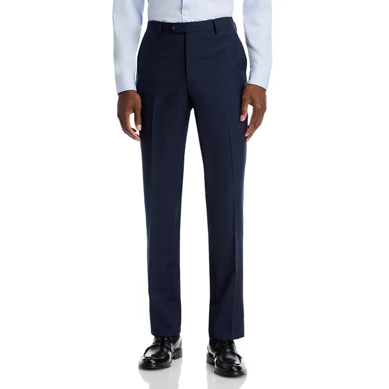 John Varvatos Star Usa Plaid Slim Fit Suit Pants