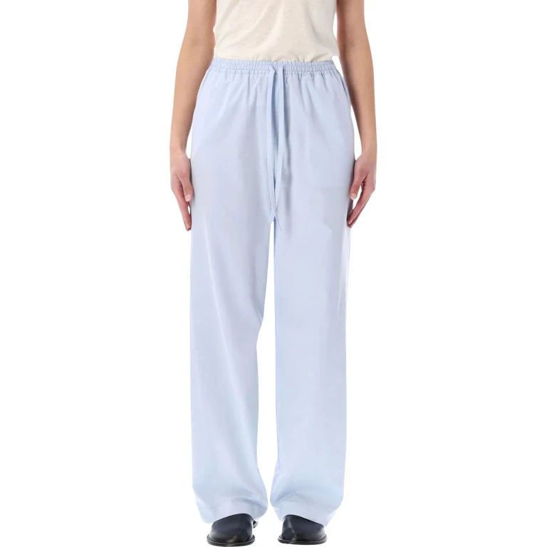 LOU LOU STUDIO Pants Woman color Blue (SEROSTORM)