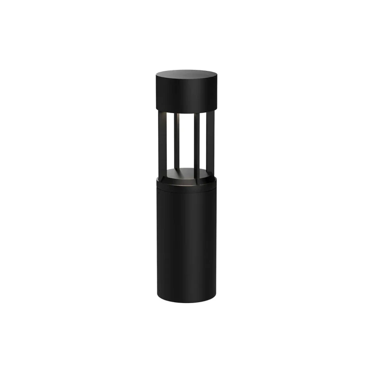 Black LED Exterior Bollard from the Novato Collection