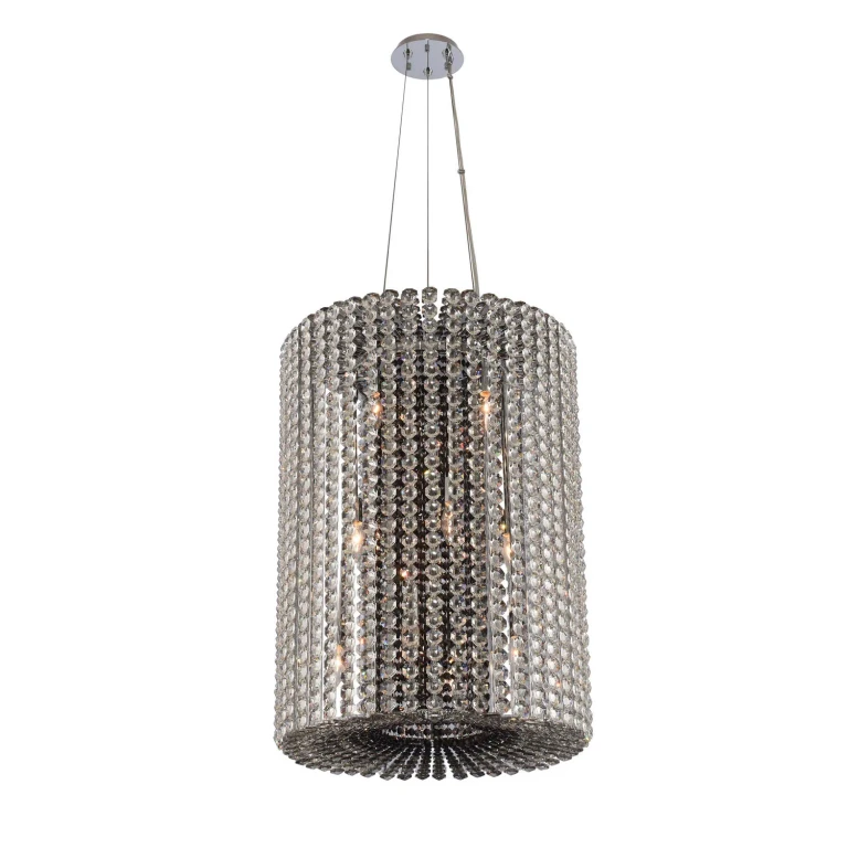 Chrome Foyer Pendant from the Anello Collection