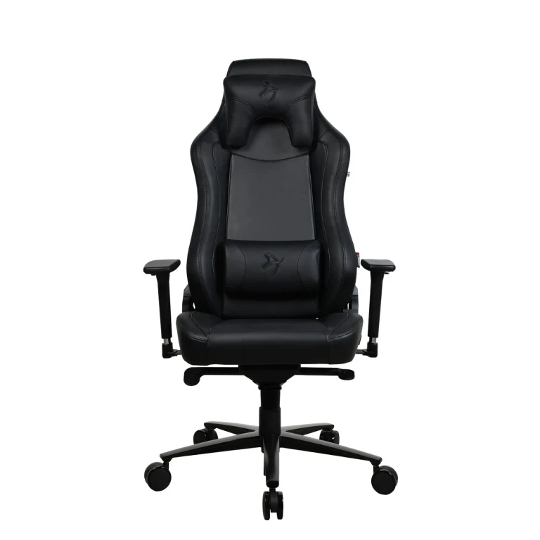 Vernazza Pure Black Soft PU Gaming Chair