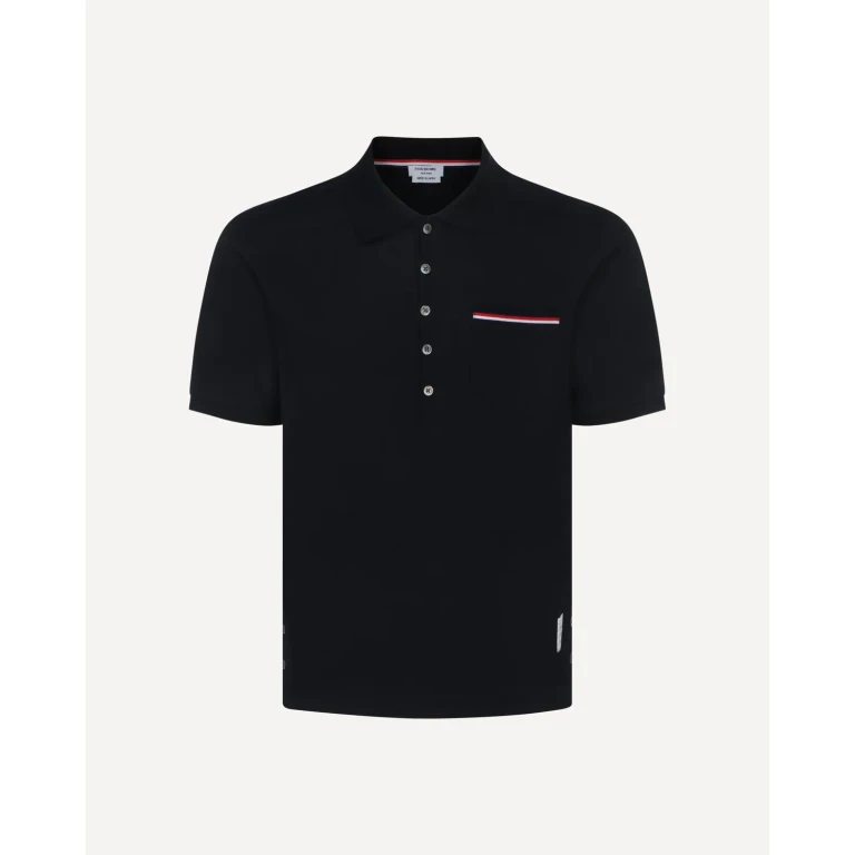 THOM BROWNE Short Sleeves Polo Male 5