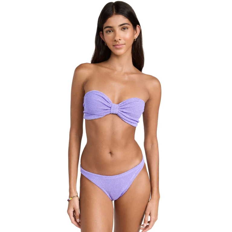 Hunza G Jean 比基尼套装 丁香紫