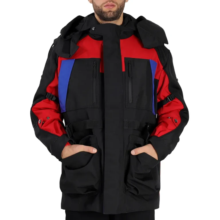Burberry Detachable Puffer Colour-block Jacket