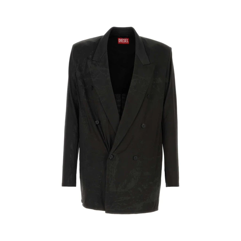 Diesel Black Stretch Acetate J-pekka Blazer