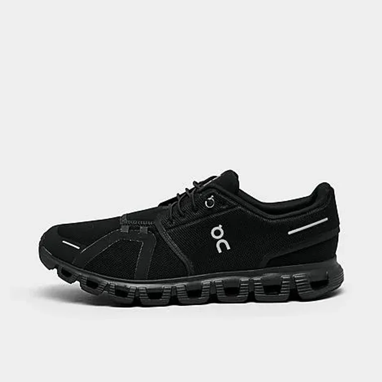 On Men's Cloud 6 Casual Shoes in Black Size: 7.5