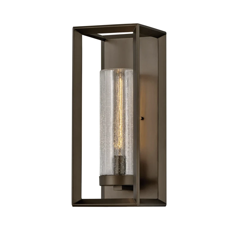 Warm Bronze LED Outdoor Lantern from the Rhodes Collection