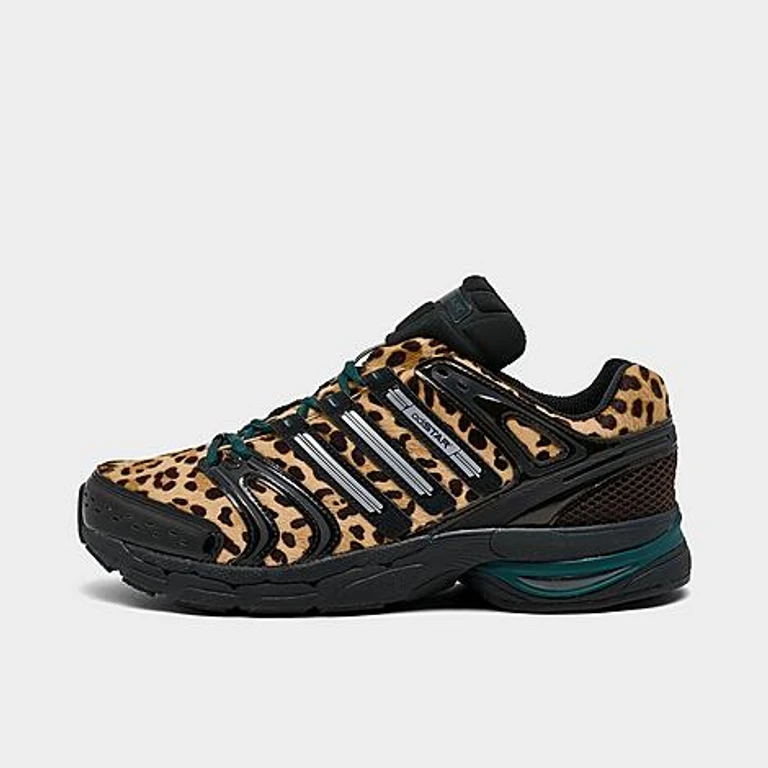 adidas Women's Adistar Control 5 Casual Shoes in Aurora Ivy/Core Black/Silver Metallic Size: 5.0