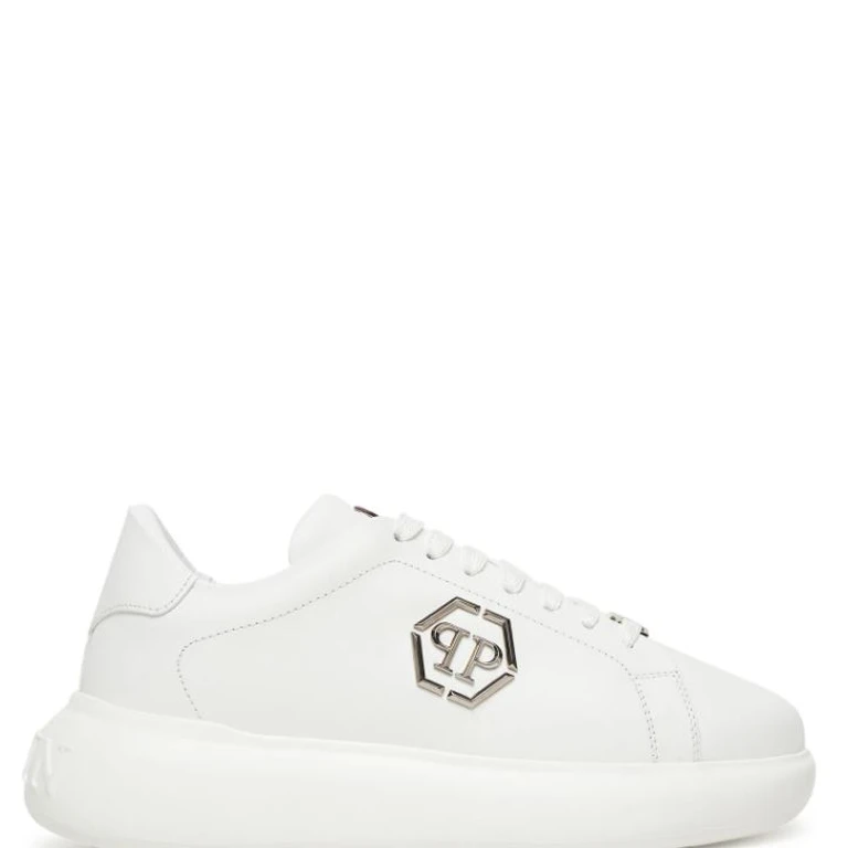 Philipp Plein Flat Shoes White - Men