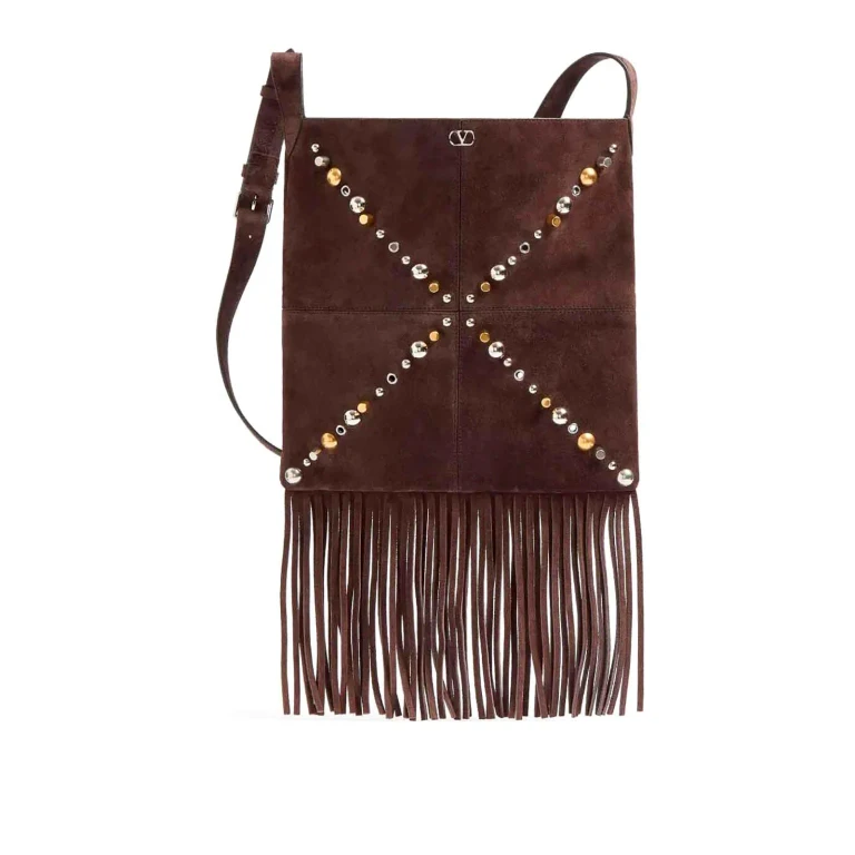 Valentino Garavani Sac Bandoulière - Marron