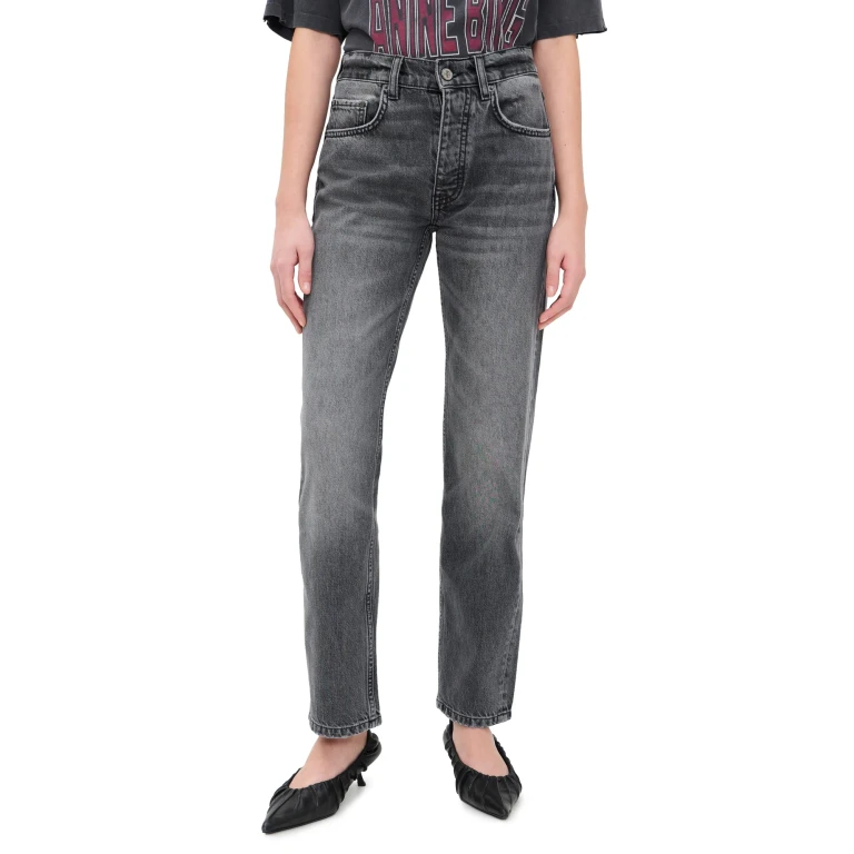 ANINE BING Kate Jeans Washed Grey 28