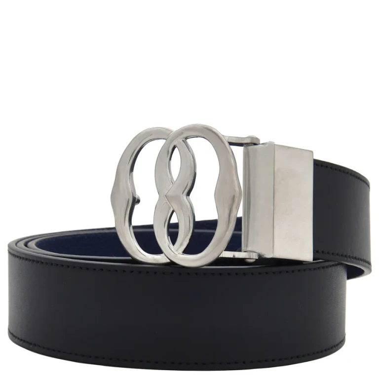 Bally Emblem 35 Reversible and Adjustable Leather Belt