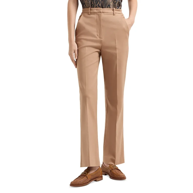 Emporio Armani Stretch Flare Leg Pants