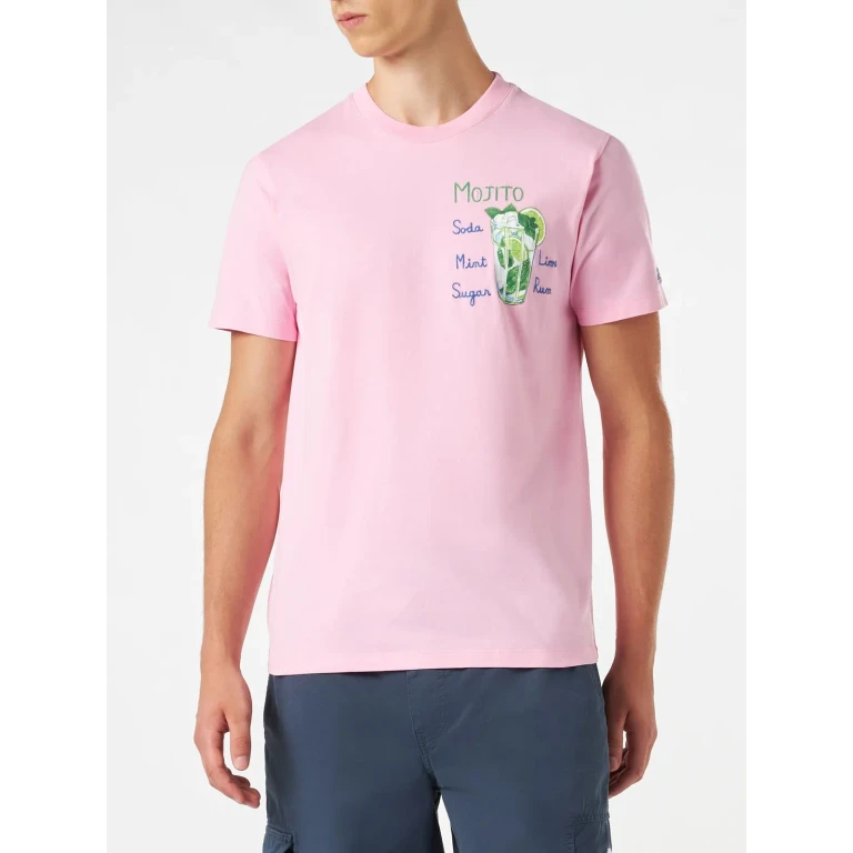 MC2 Saint Barth T-shirt With Mojito Print