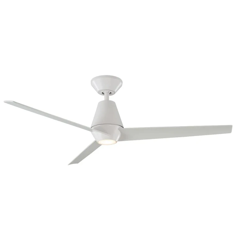 Modern Forms Slim 52" Indoor/Outdoor Ceiling Fan in Matte White - FR-W2003-52L-MW