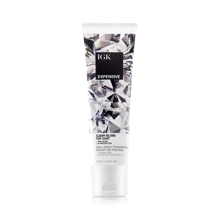 Igk Hair Expensive Clear Gloss Top Coat 4.2 oz.