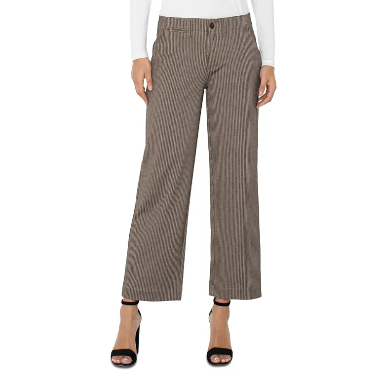 Liverpool Los Angeles Wide Leg Cropped Pants
