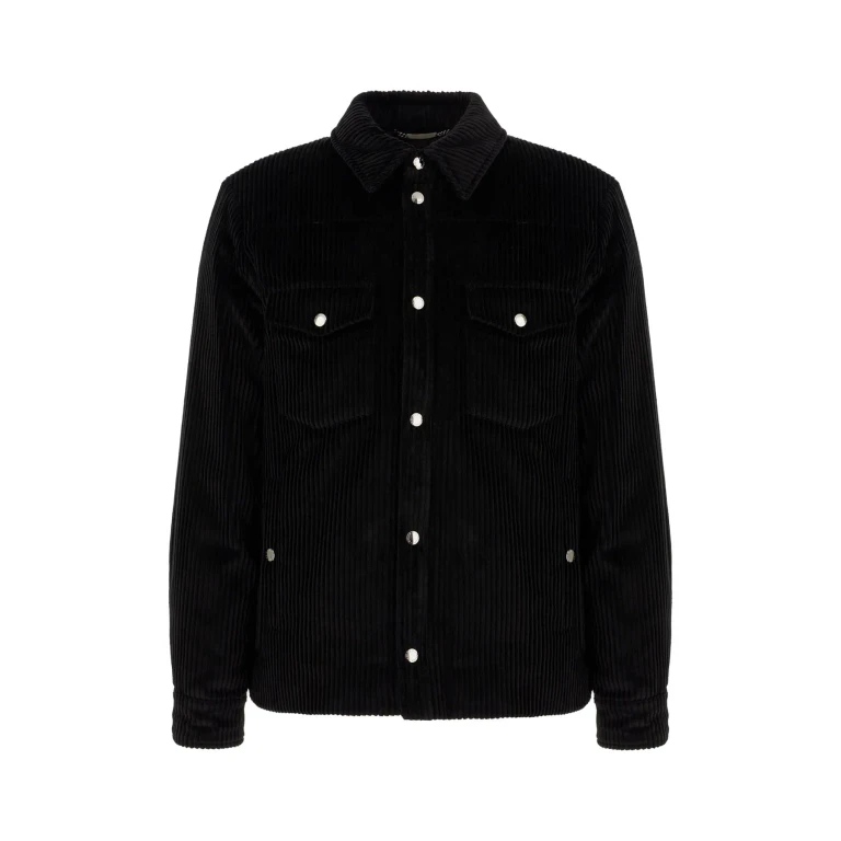 Dolce & Gabbana Black Corduroy Jacket