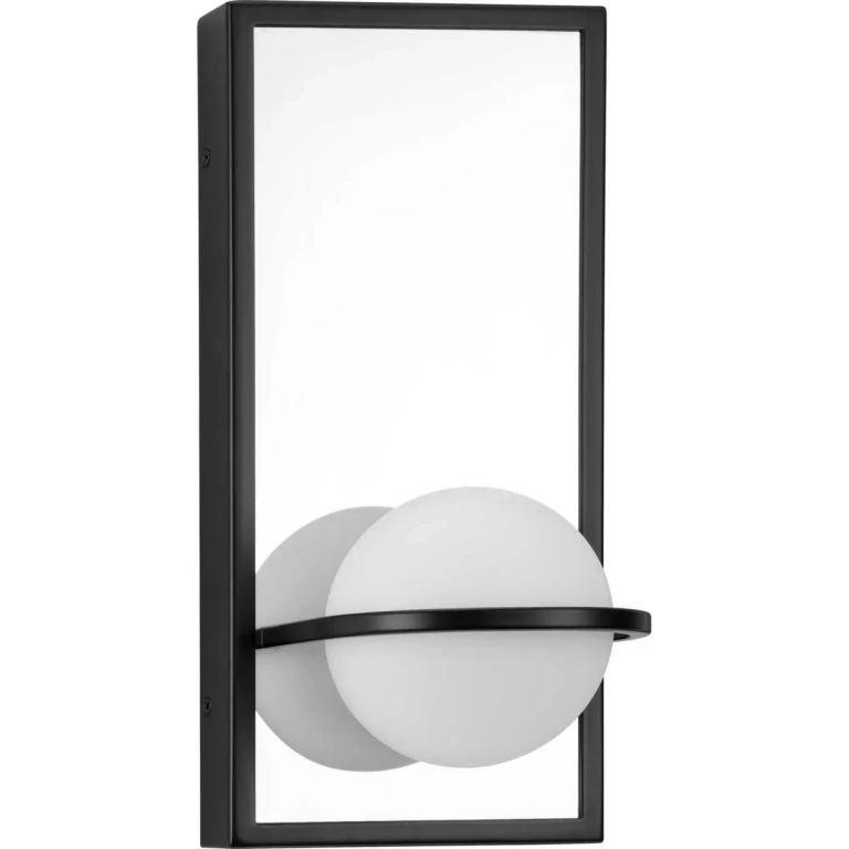 Black LED Wall Bracket from the Pearl Led Collection