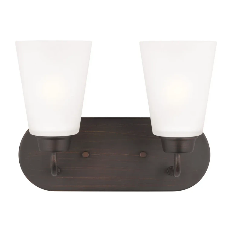 Kerrville 2-Light Bathroom Vanity Light in Bronze