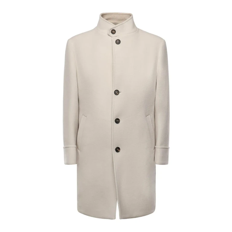 Eleventy Manteau Au Genou - Beige