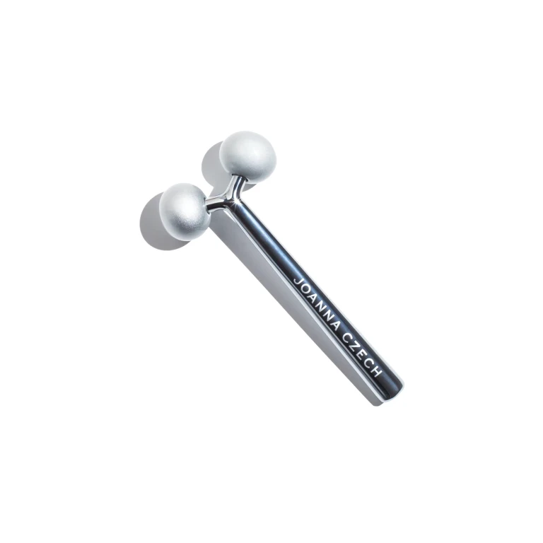 Joanna Czech Facial Massager Silver One Size