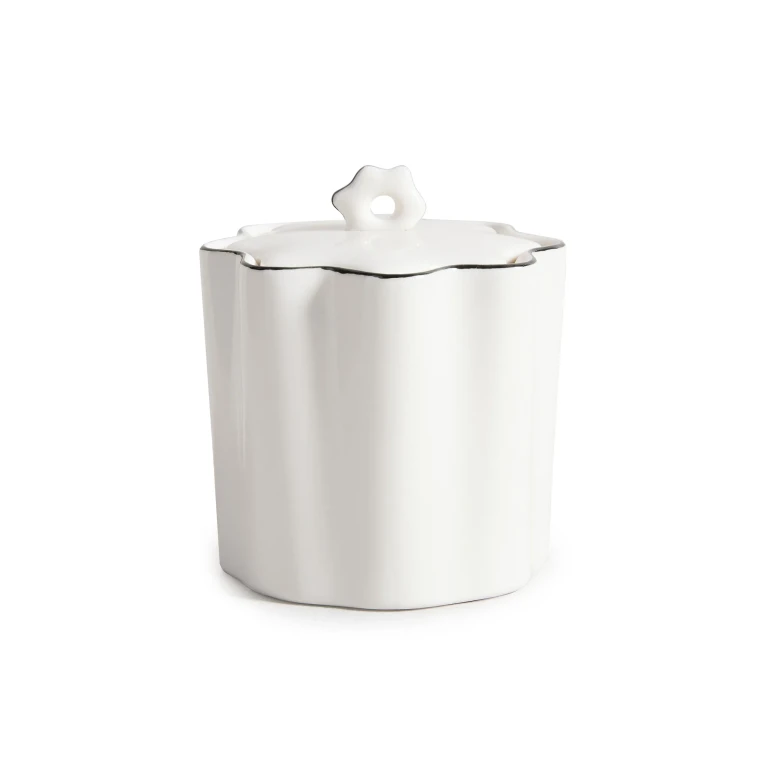 Kassatex Le Marais Cotton Jar White One Size