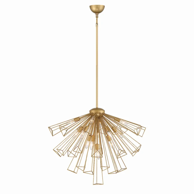 Gold Chandelier from the Dendelio Collection