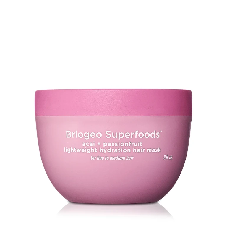 Briogeo Acai + Passionfruit Lightweight Hydration Hair Mask 8 oz.