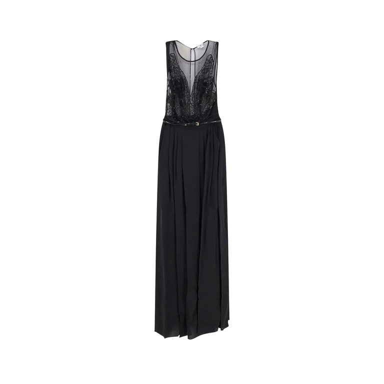 Elisabetta Franchi Dresses Black Viscosa - Women