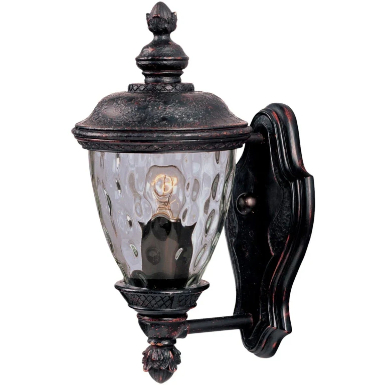 Maxim Carriage House DC Outdoor Wall Lantern in Bronze