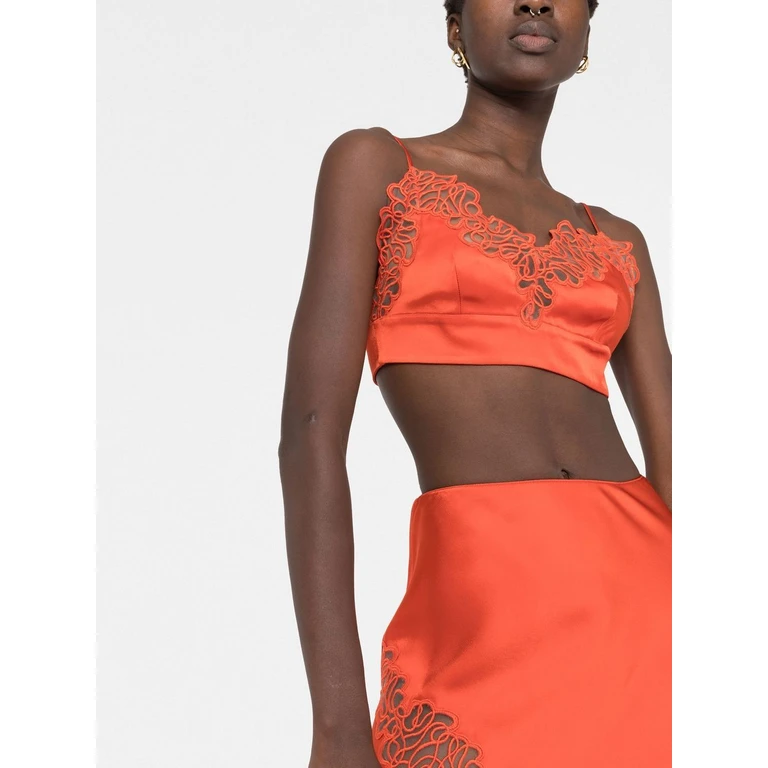 Stella Mccartney Top Red Cotton - Women