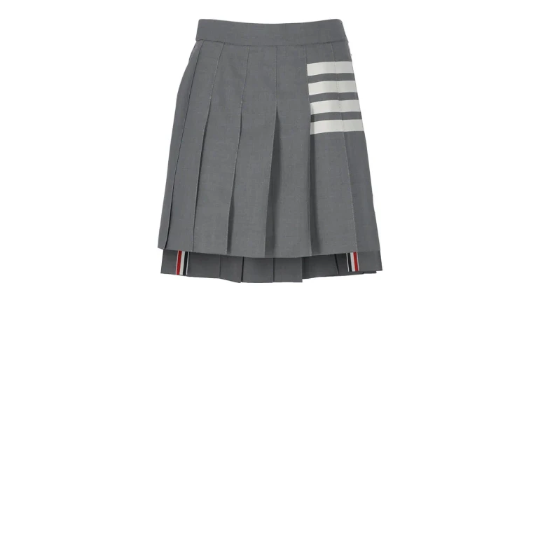 Thom Browne Minirock - Grau