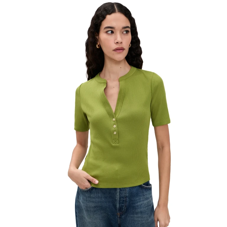 Veronica Beard Jean Reubian Top Cactus S