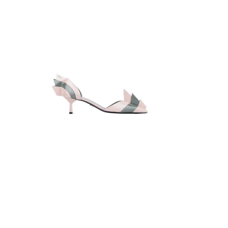 Prada Two-tone Leather Pumps
