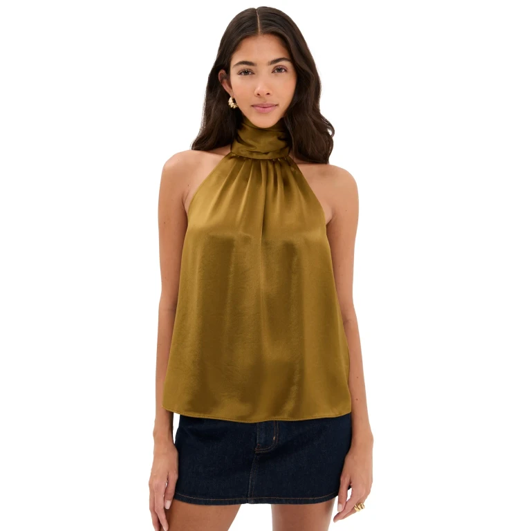 Retrofête Martina Top Ochre M
