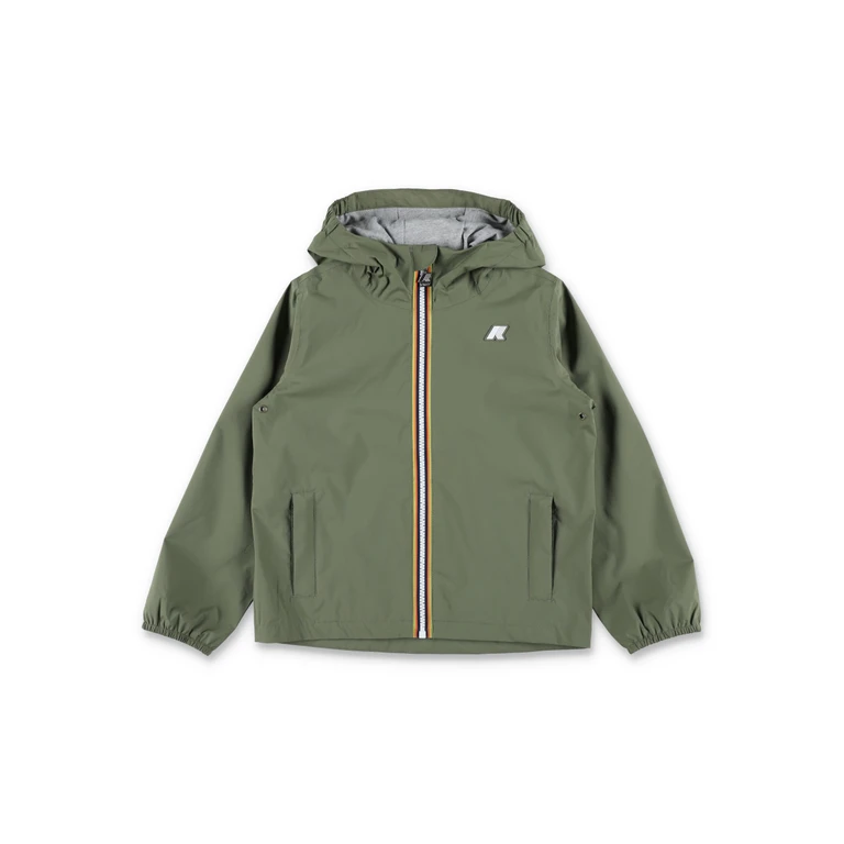 K-Way Jack waterproof jacket for kids Green Nylon